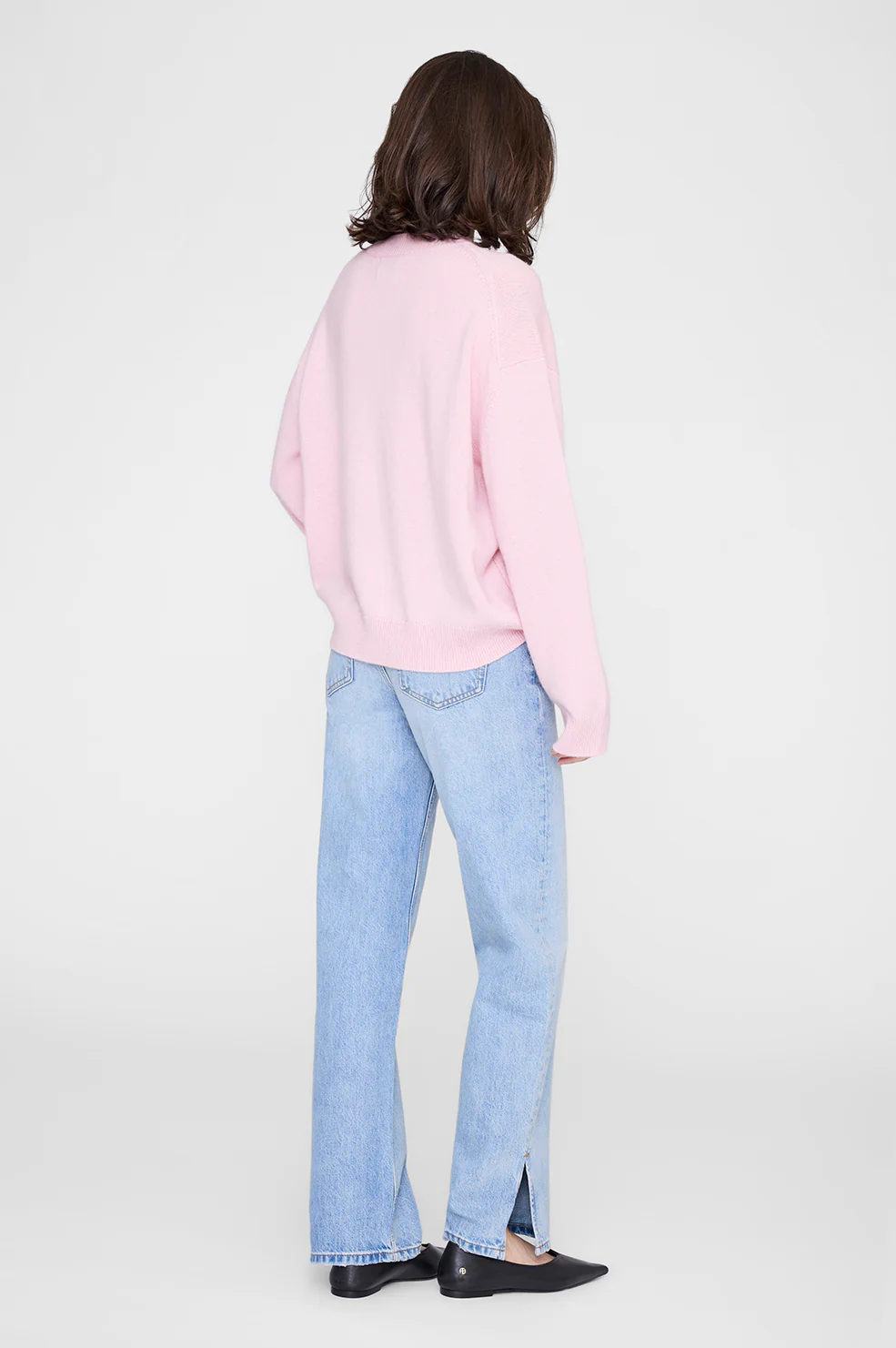 2277-lee-crew-sweater-powder-pink-5.webp Lee Crew Sweater - Powder Pink