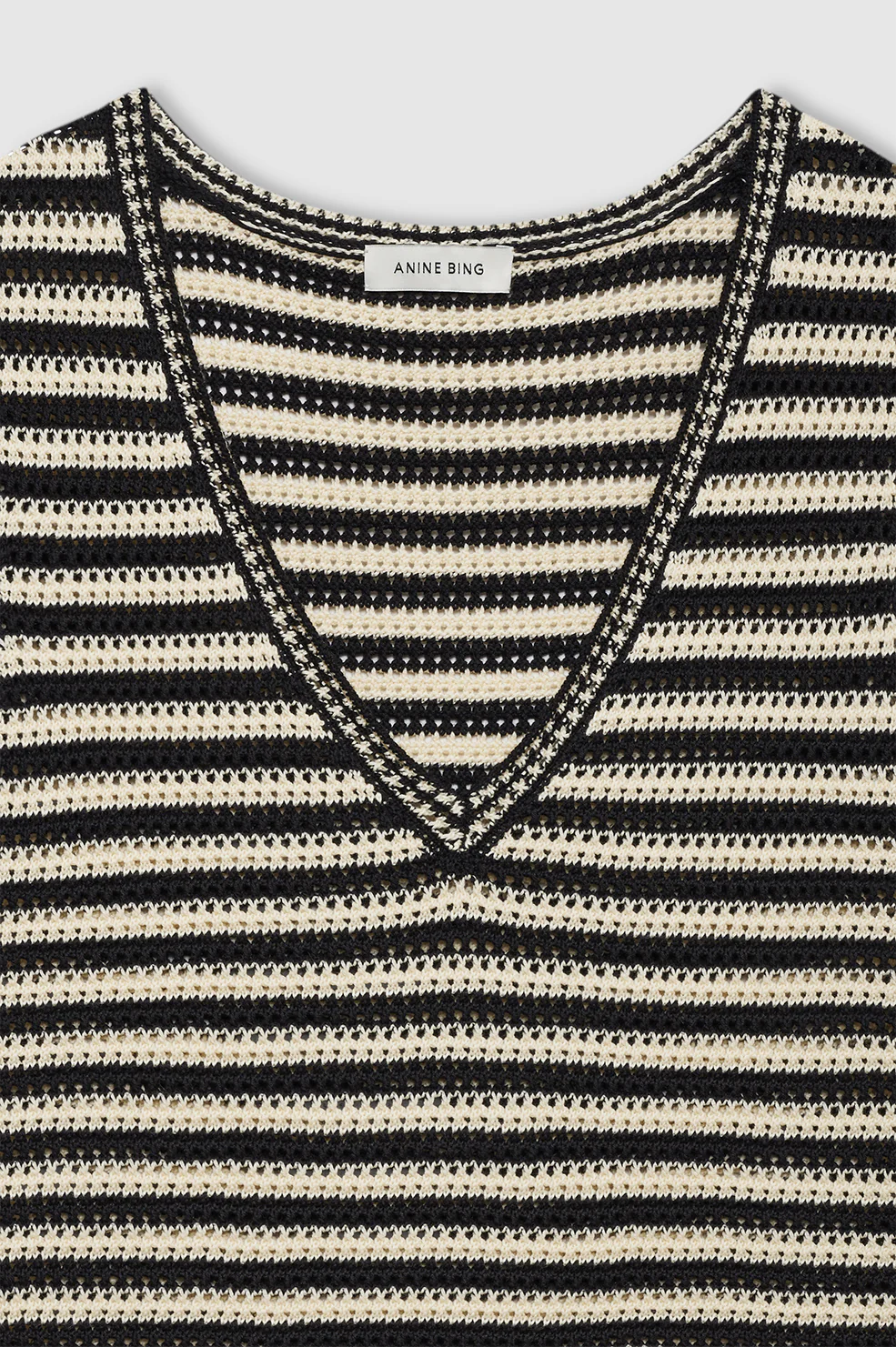 2287-lowen-sweater-black-and-ivory-stripe-4.webp Lowen Sweater - Black And Ivory Stripe