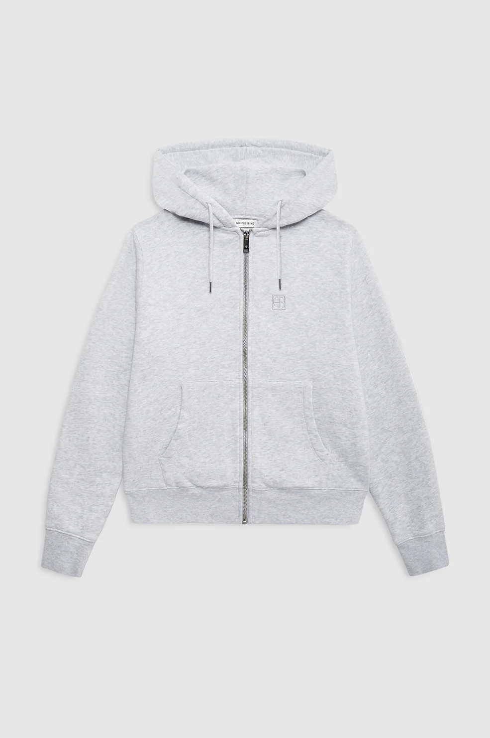 Casper Zip Up Bing - Grey Melange