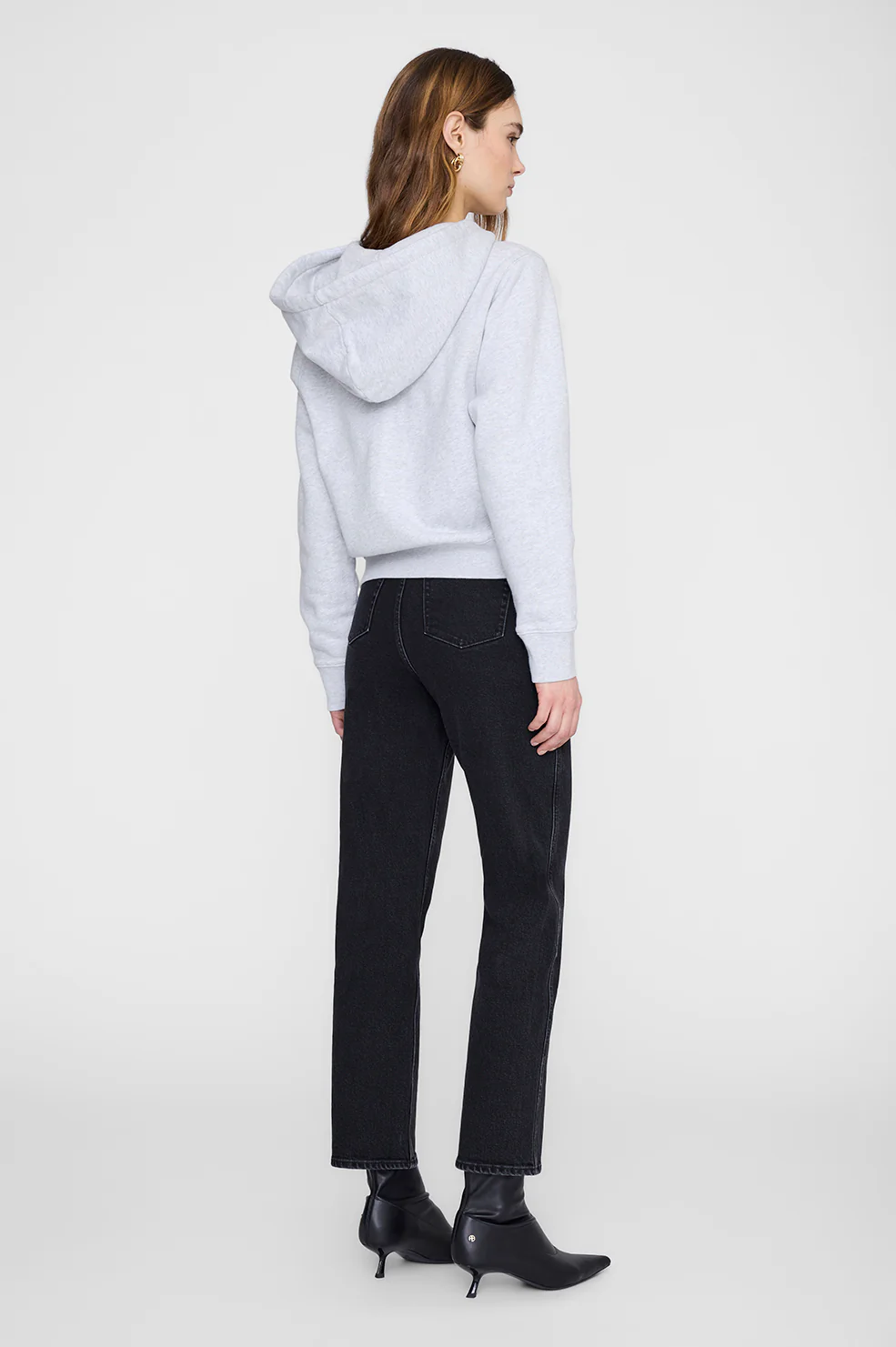 Casper Zip Up Bing - Grey Melange
