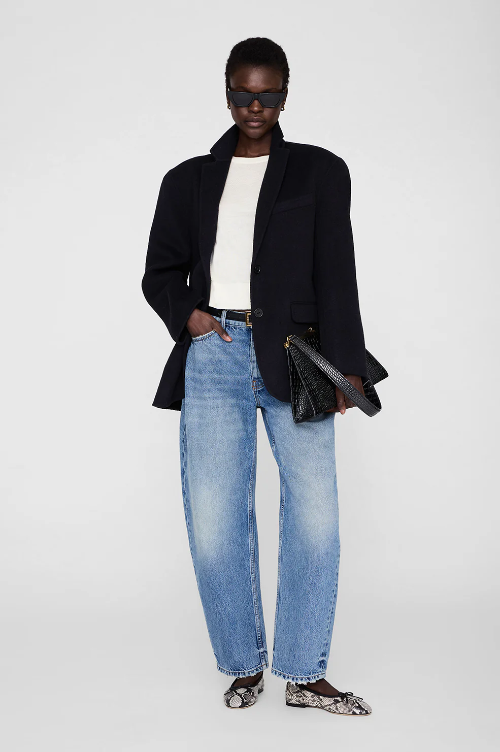 Mora Crop Sweater - Ivory