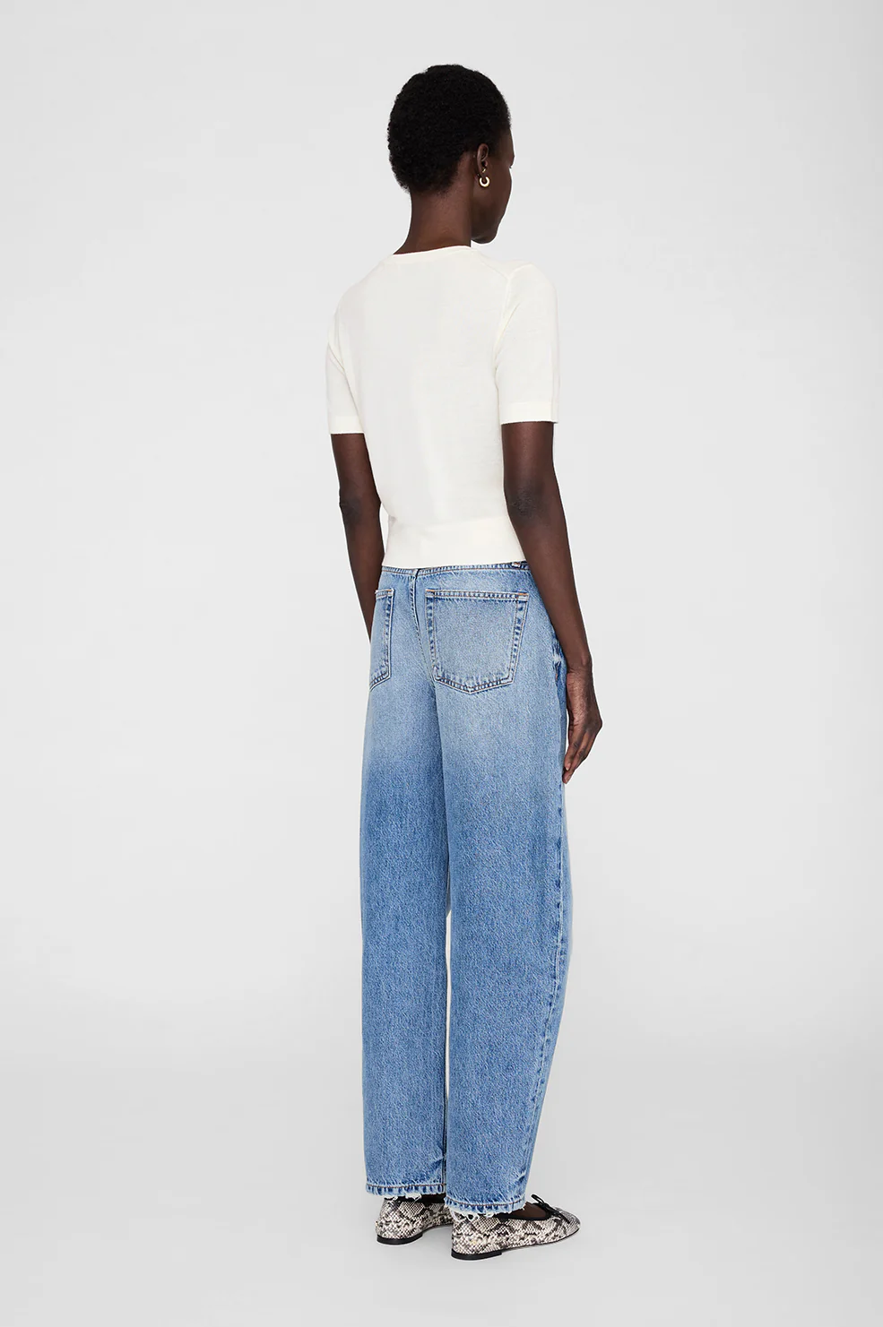 Mora Crop Sweater - Ivory