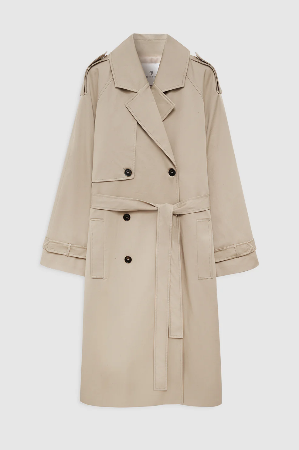 Rickie Maxi Trench - Beige