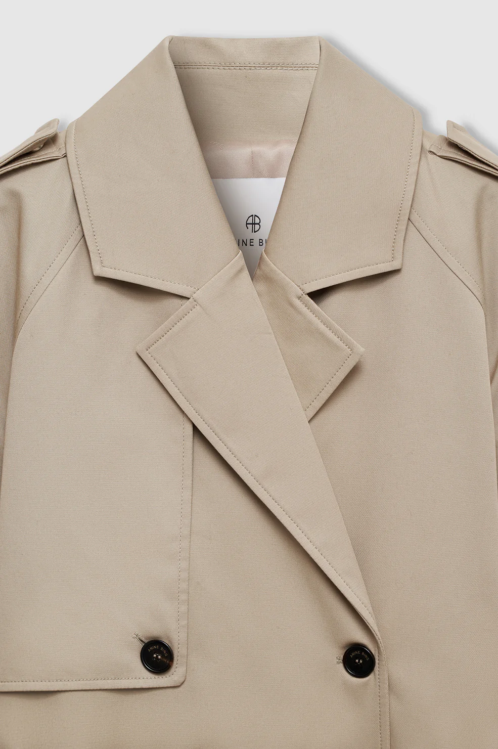 Rickie Maxi Trench - Beige