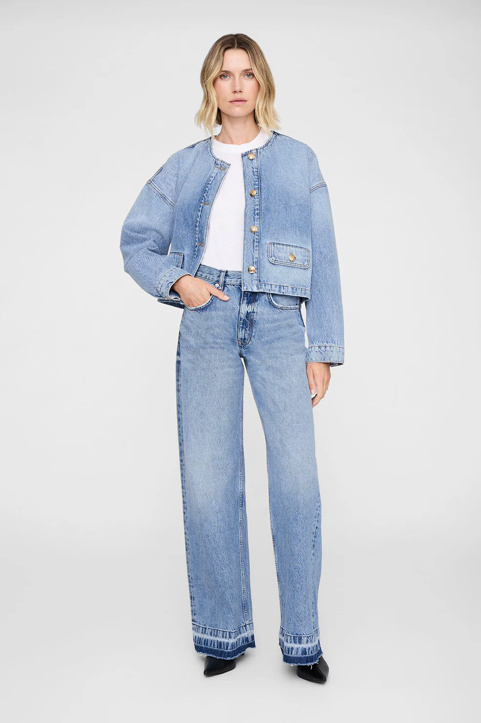 Lewis Jean 34" - Caspian Blue