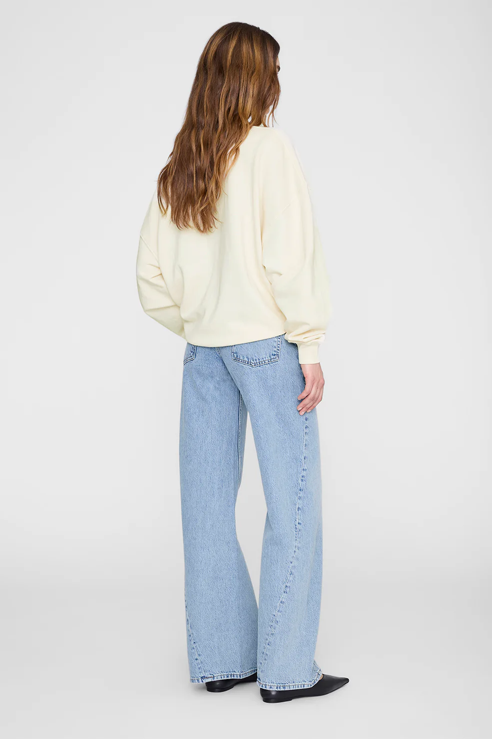 Miles Sweatshirt Letterman - Cream