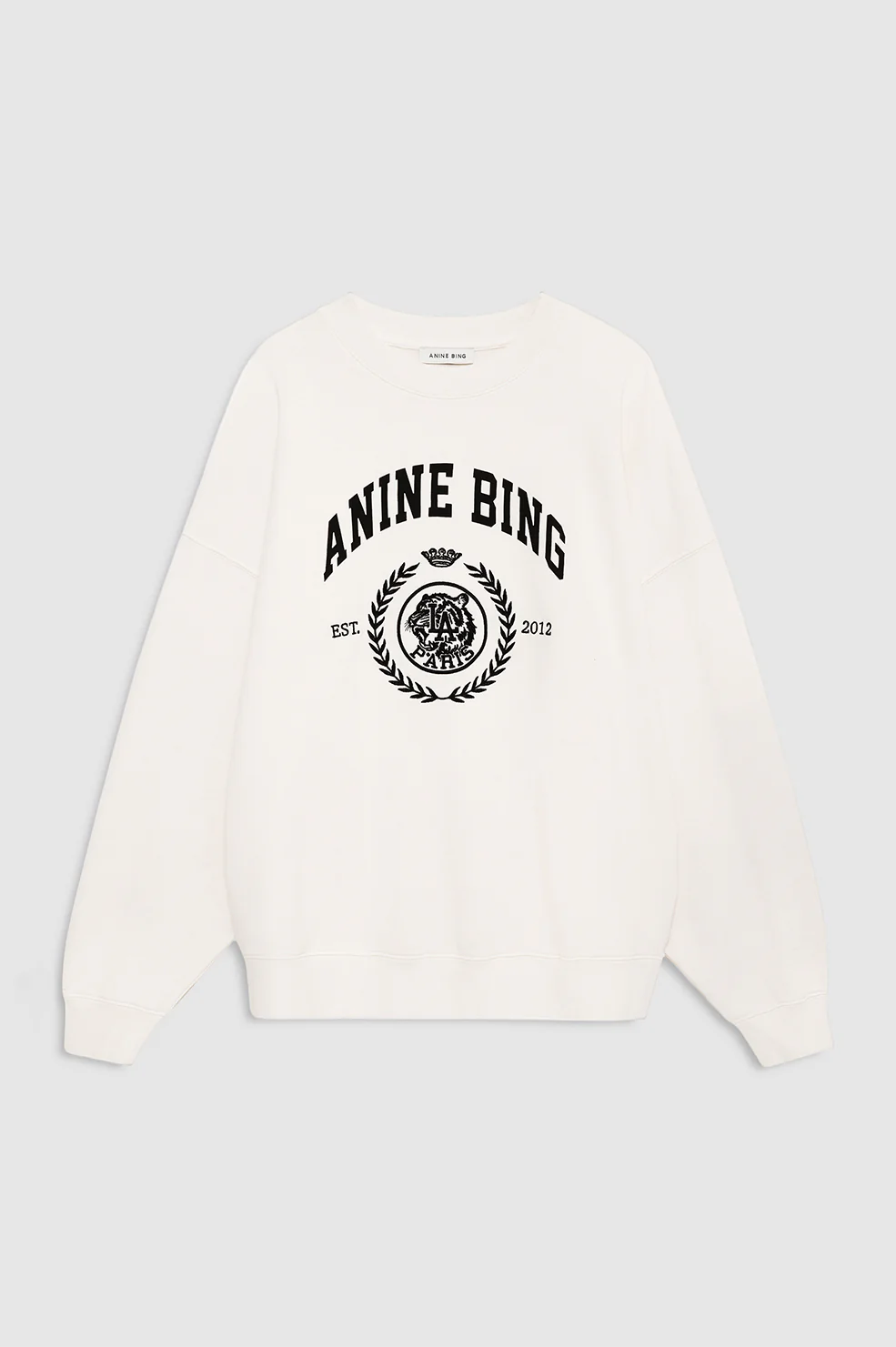 Miles Sweatshirt Collegiate - Cream