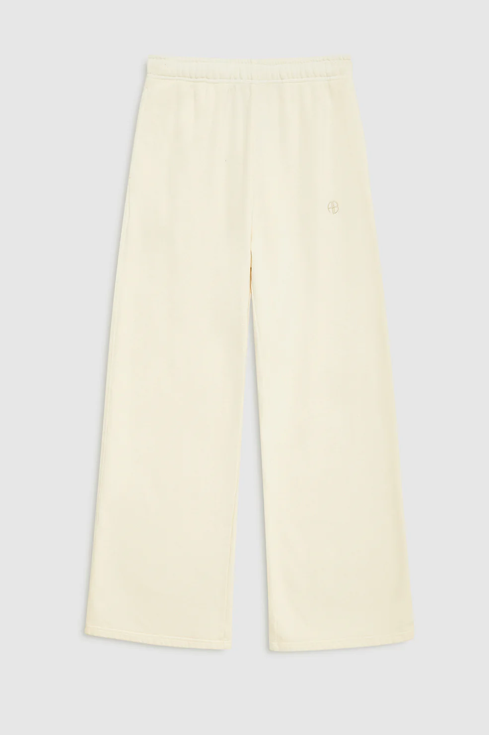 Kacey Sweatpant Monogram - Cream