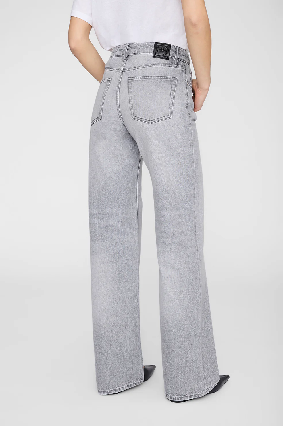 Hugh Jean 34" - Oyster Grey