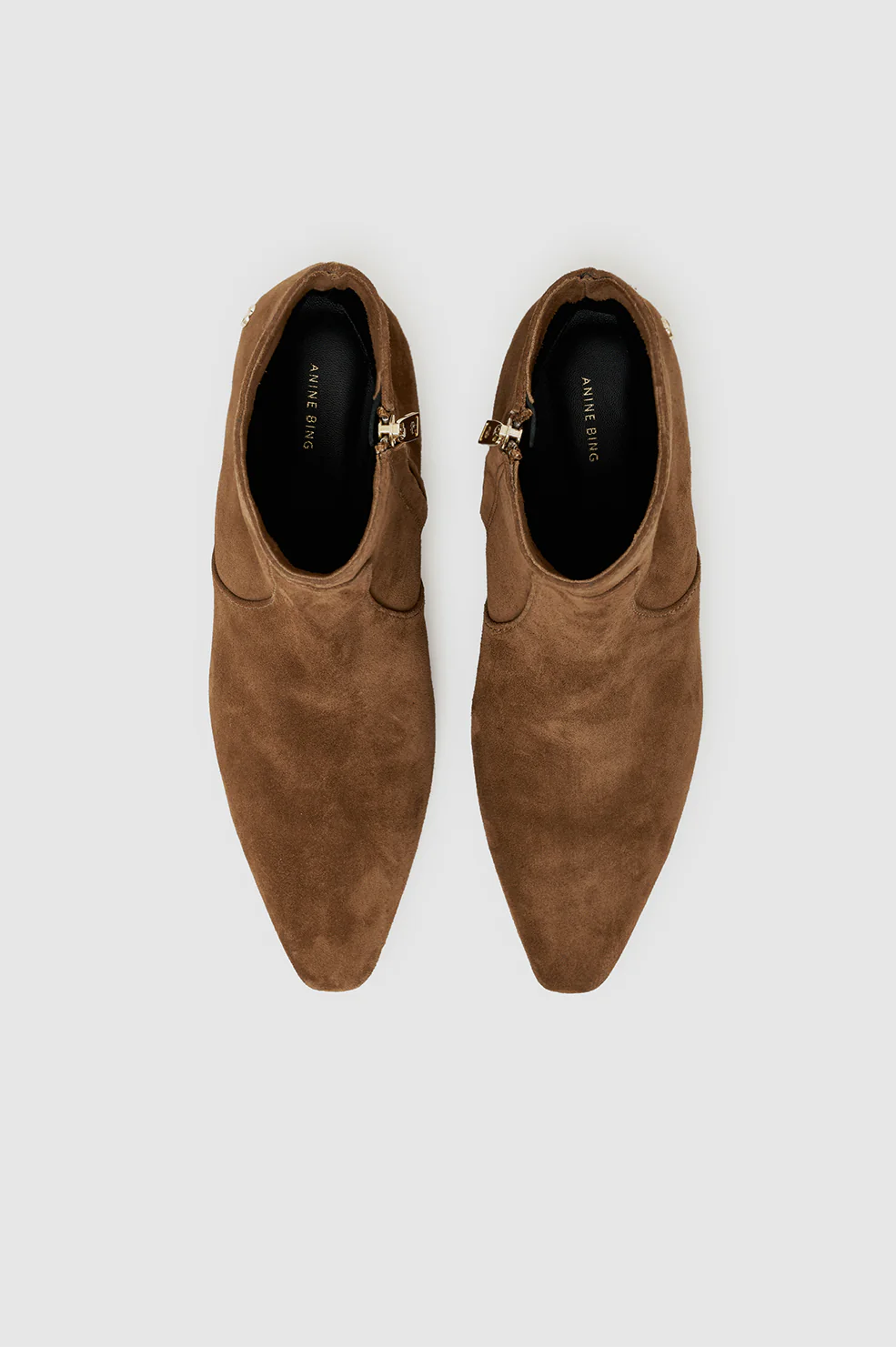 Freya Flat Boots - Tobacco