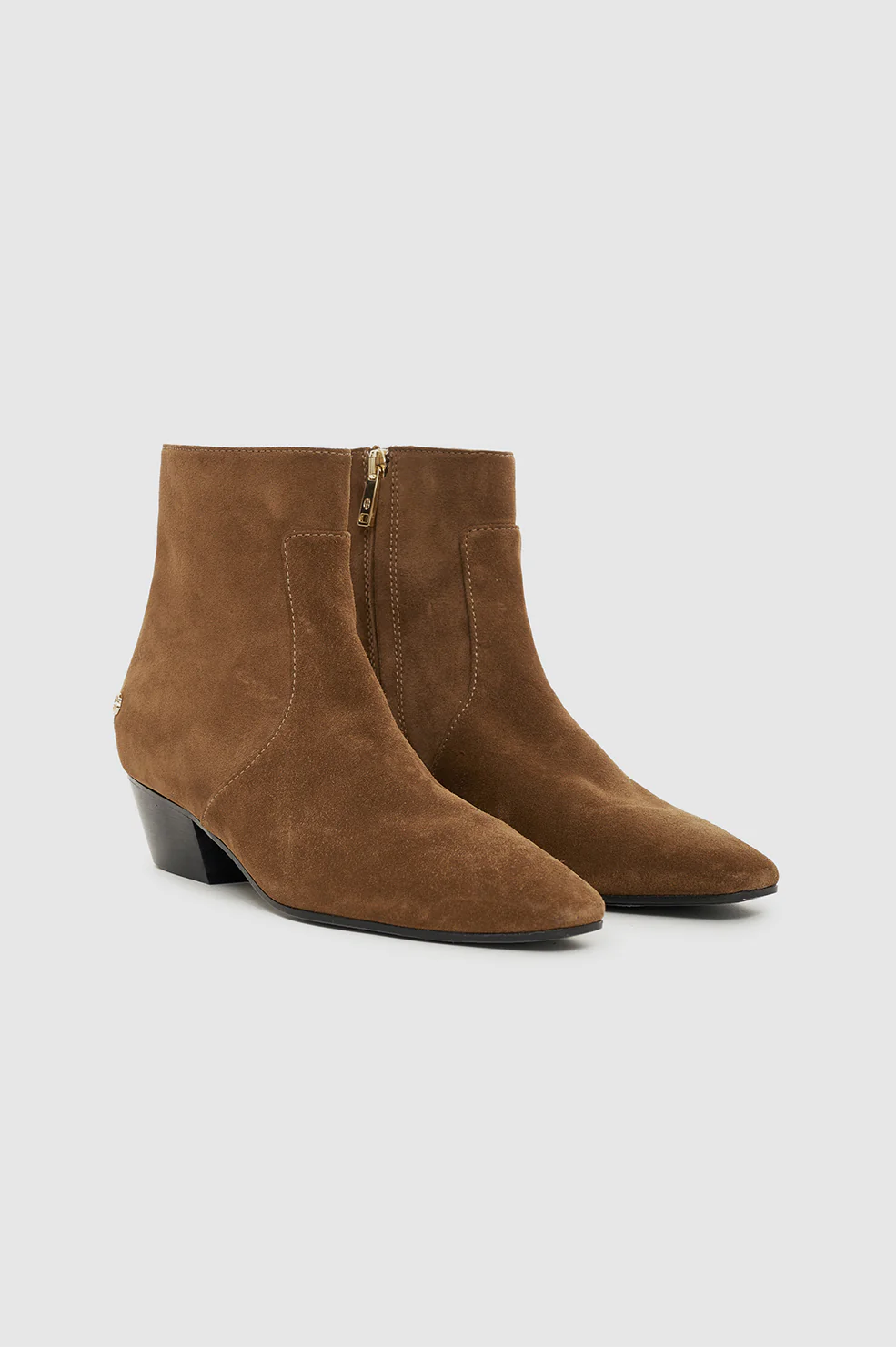 Freya Flat Boots - Tobacco