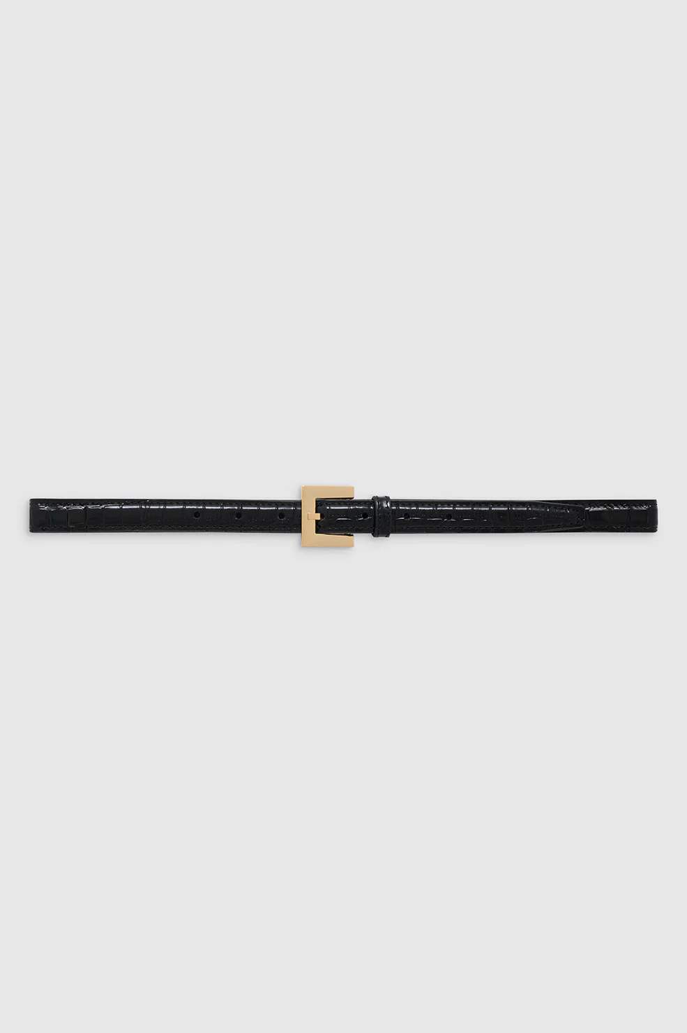 Nicola Belt - Black Embossed
