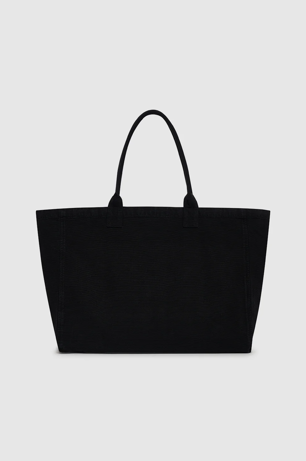 Leo Canvas Tote - Black