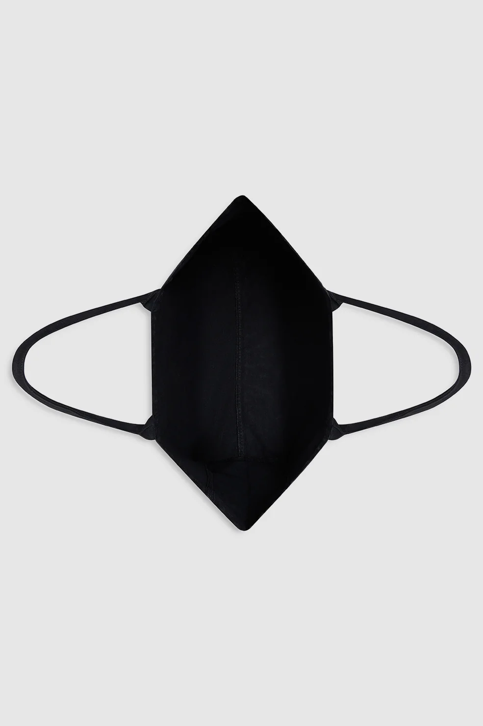 Leo Canvas Tote - Black