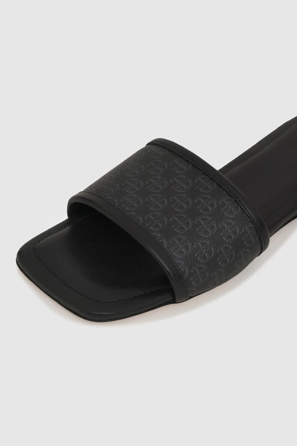 2799-ria-slides-black-monogram-print-5.webp Ria Slides - Black Monogram Print