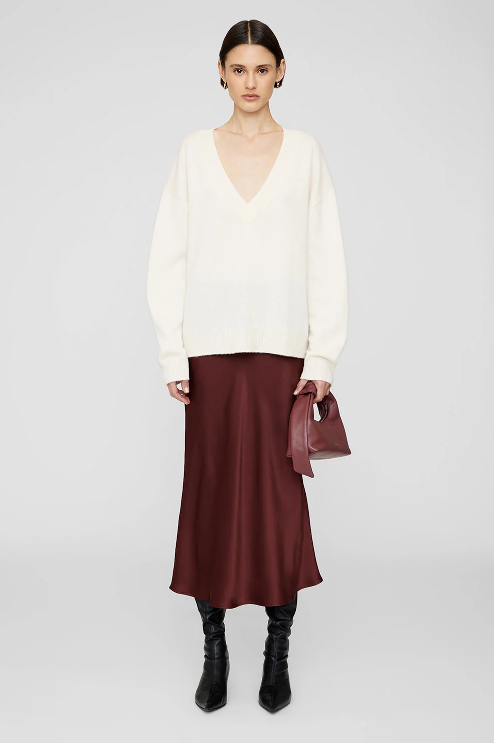 2941-bar-silk-skirt-dark-cherry-1.webp Bar Silk Skirt - Dark Cherry