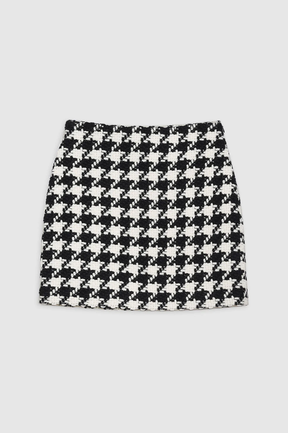 2948-ada-skirt-black-and-white-houndstooth-3.webp Ada Skirt - Black And White Houndstooth