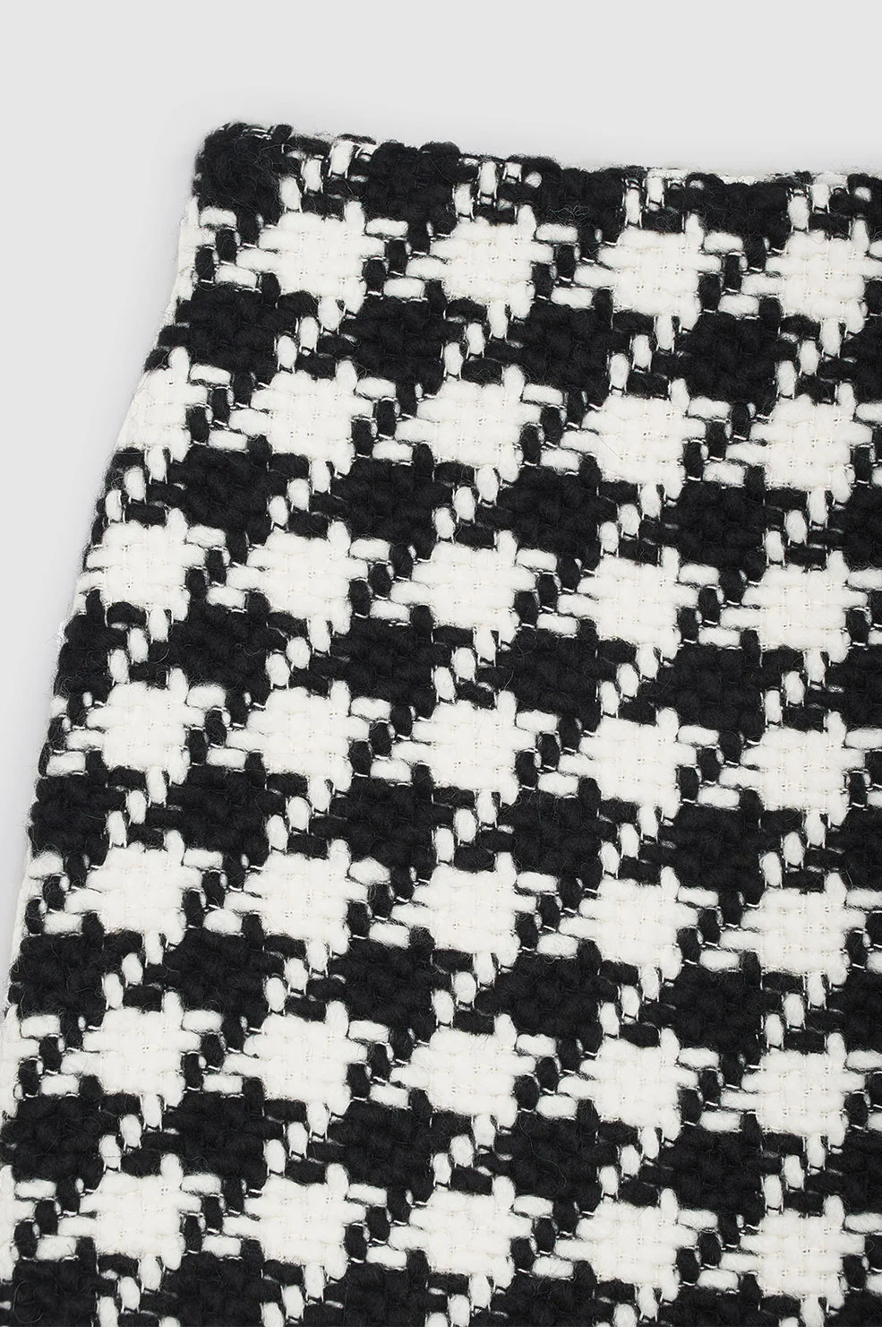 2948-ada-skirt-black-and-white-houndstooth-4.webp Ada Skirt - Black And White Houndstooth