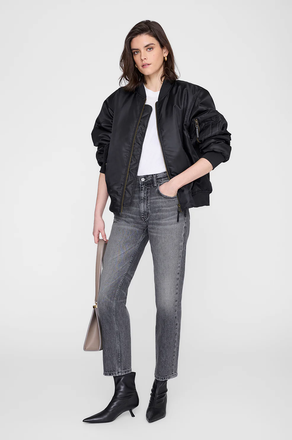 Kate Jean 29" - Washed Grey
