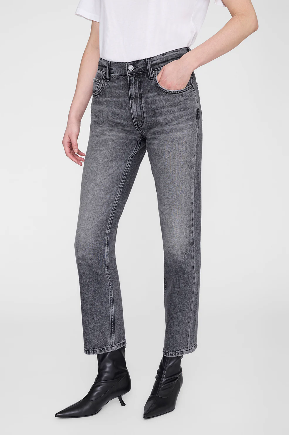Kate Jean 29" - Washed Grey