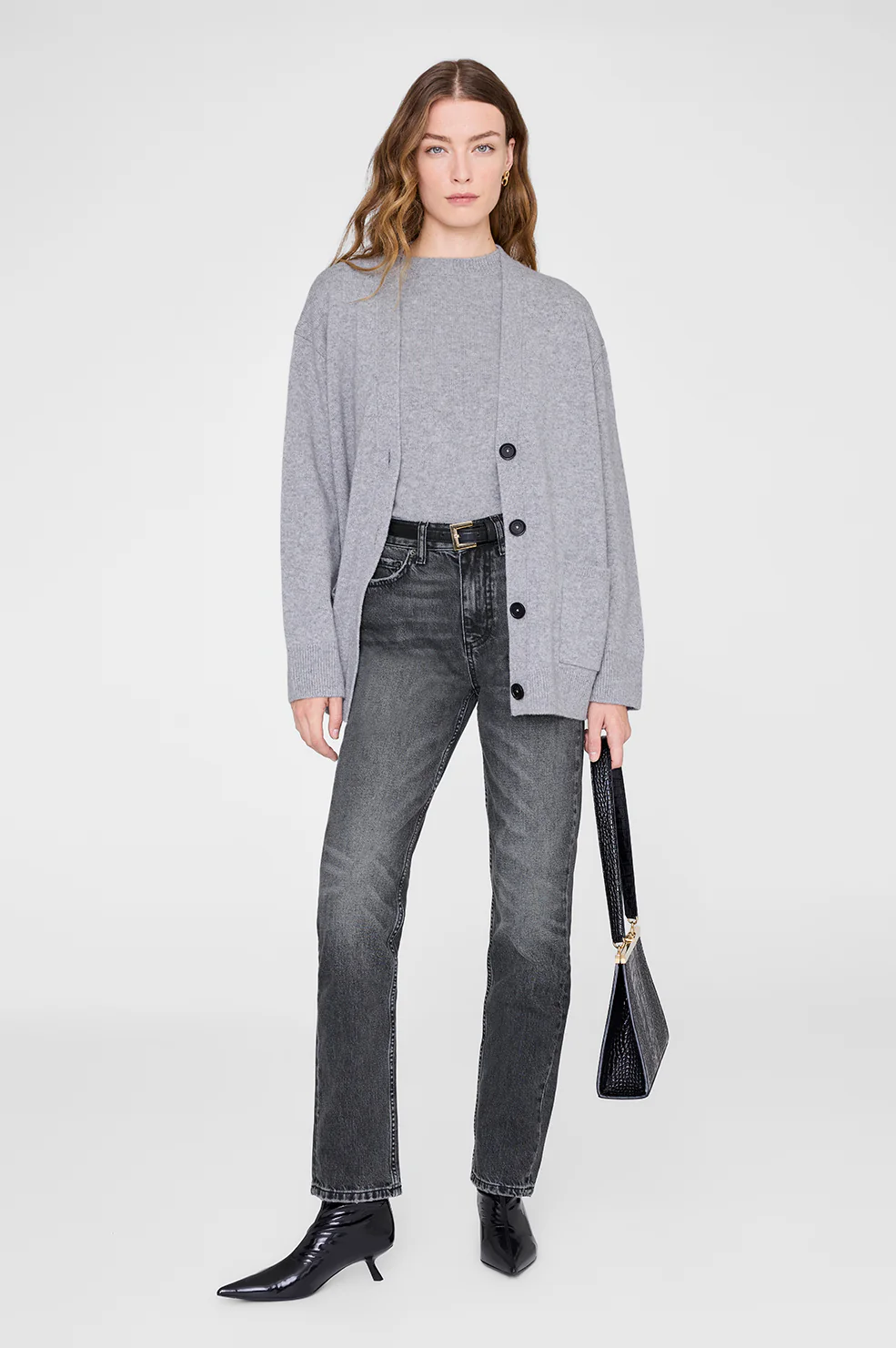 Bruno Jean 30" - Washed Smoke Grey