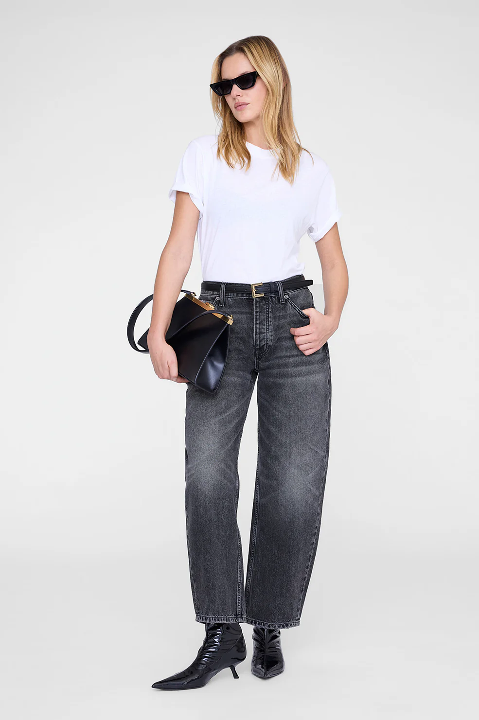 Fritz Jean 28" - Washed Smoke Grey
