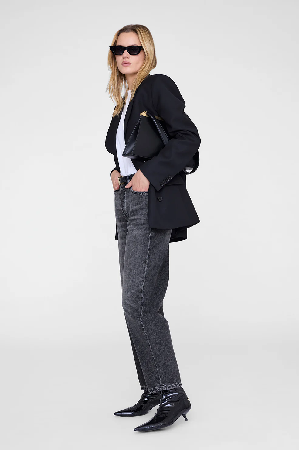 Fritz Jean 28" - Washed Smoke Grey