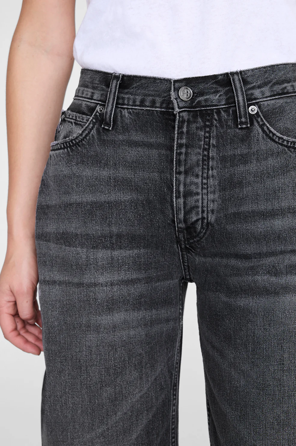Fritz Jean 28" - Washed Smoke Grey
