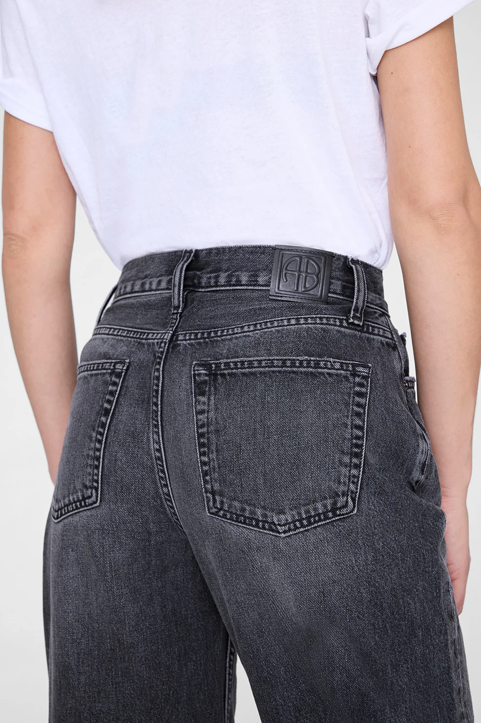 Fritz Jean 28" - Washed Smoke Grey