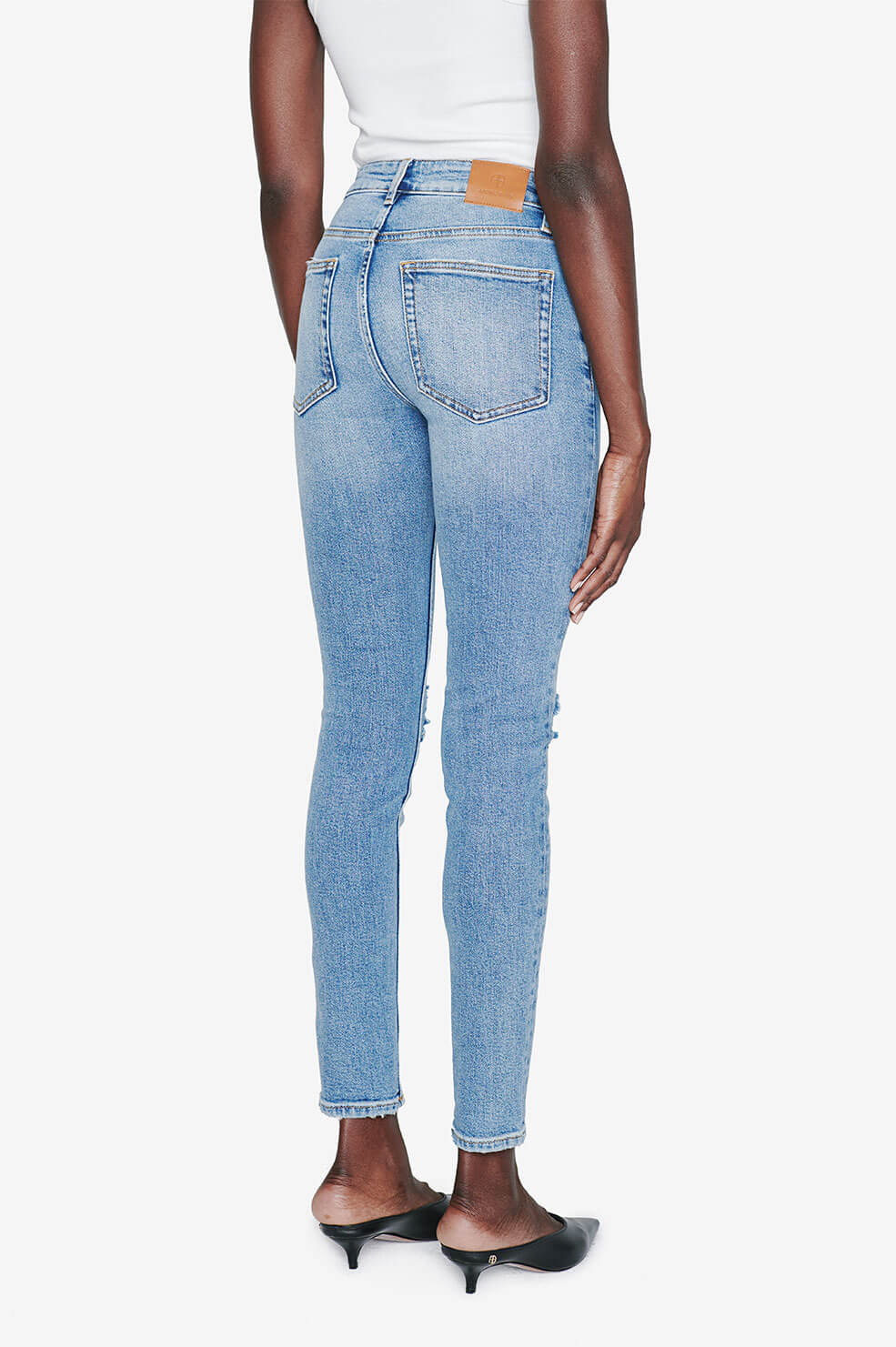 Gabe Jean - Destructed Light Indigo