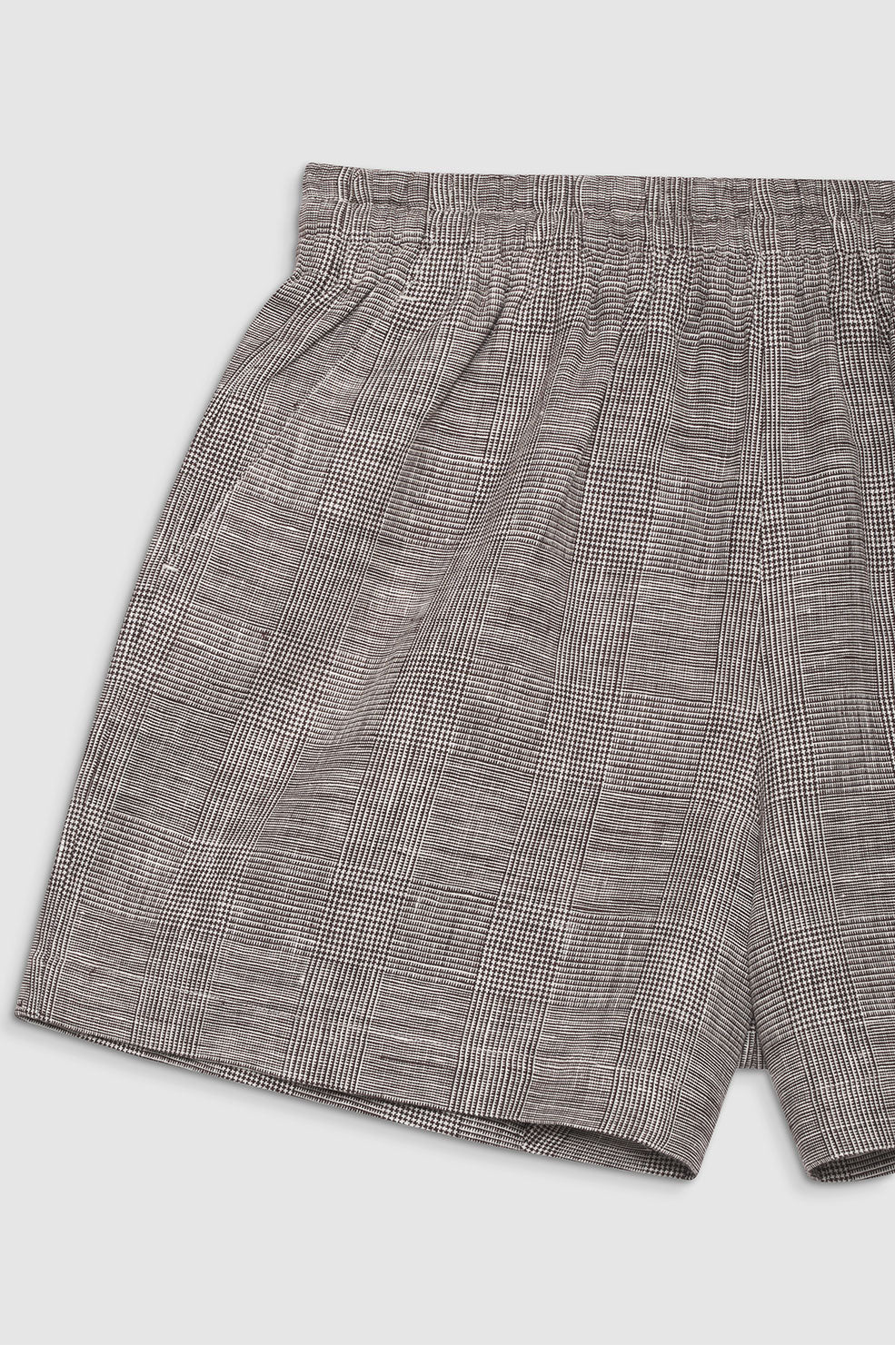3335-kam-short-brown-plaid-4.jpg Kam Short - Brown Plaid