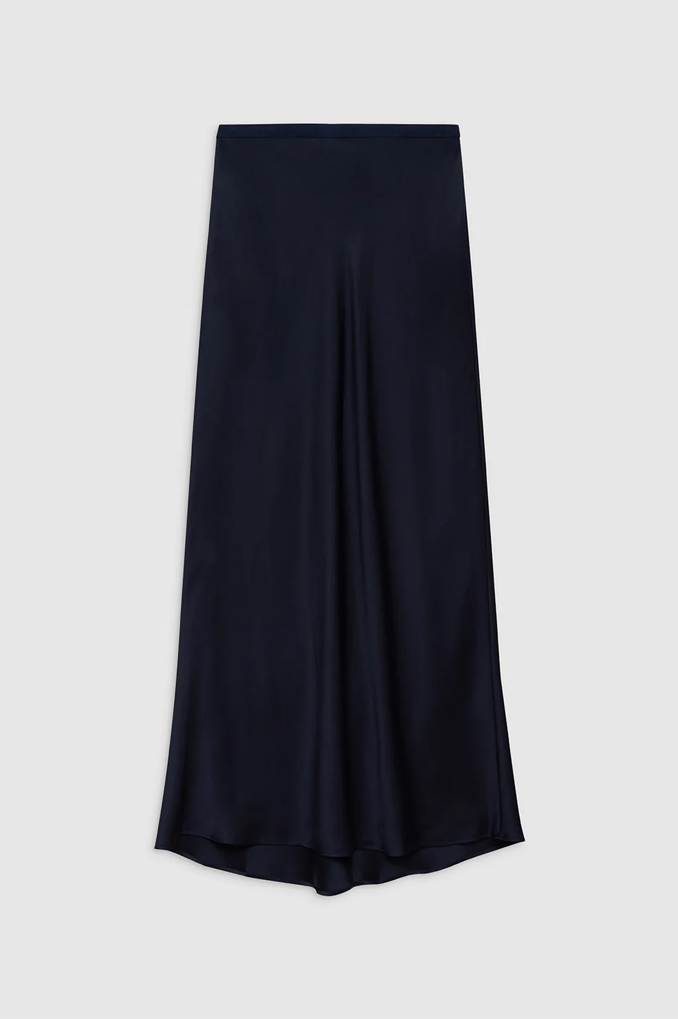 Bar Silk Maxi Skirt - Night Sky