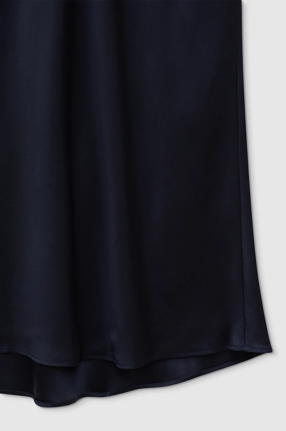 Bar Silk Maxi Skirt - Night Sky
