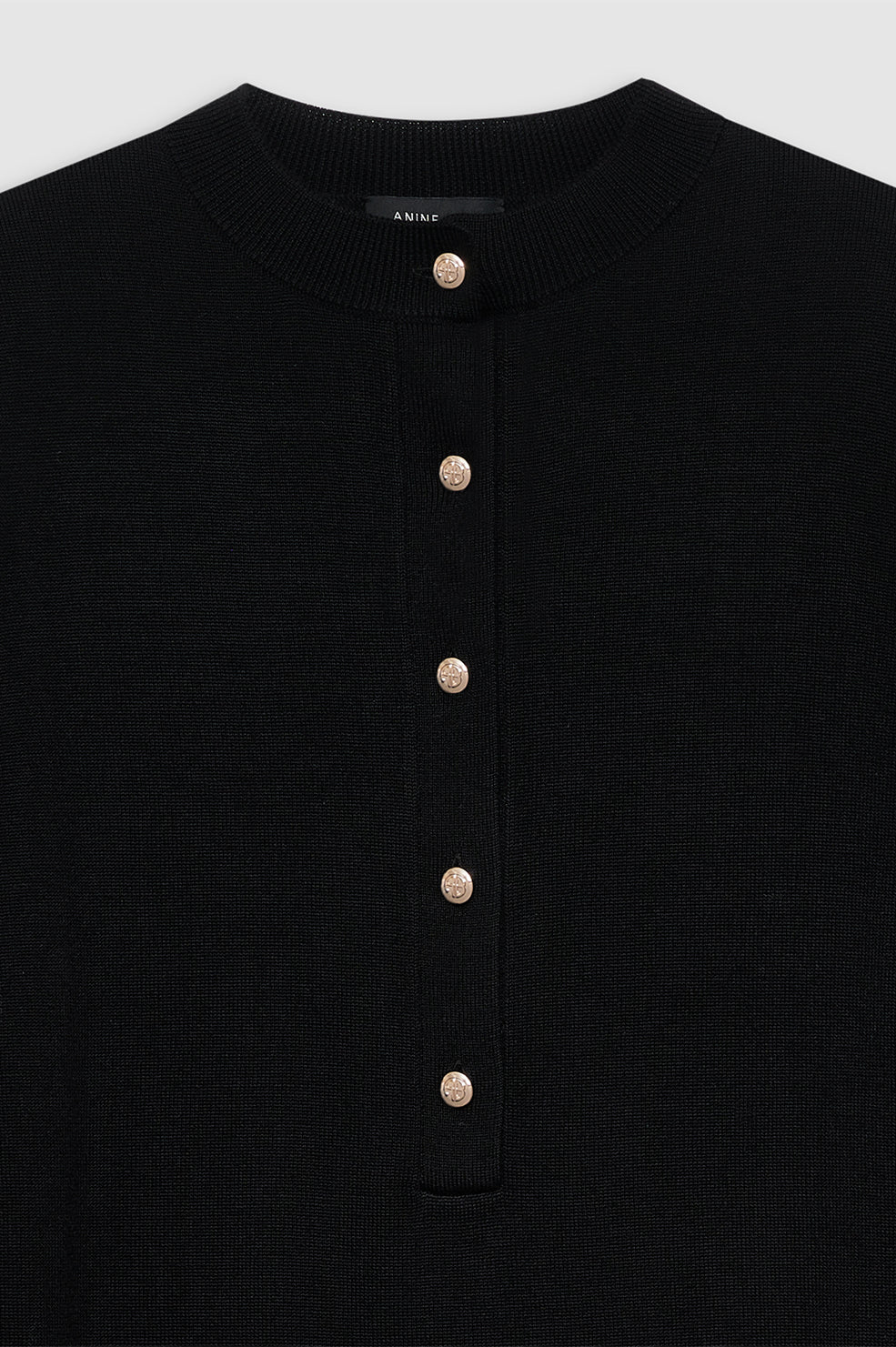 3407-ghita-dress-black-cashmere-blend-3.jpg Ghita Dress - Black Cashmere Blend