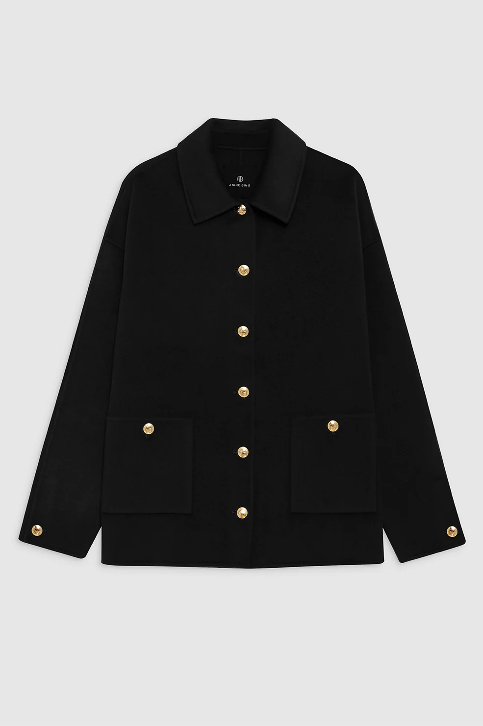 Luca Jacket - Black Cashmere Blend