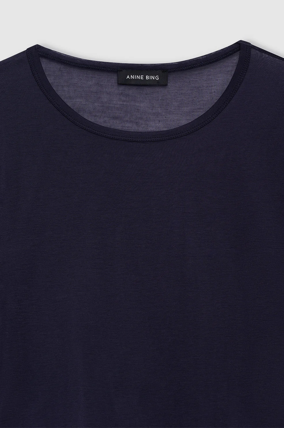 Sylvie Long Sleeve Tee - Midnight Blue