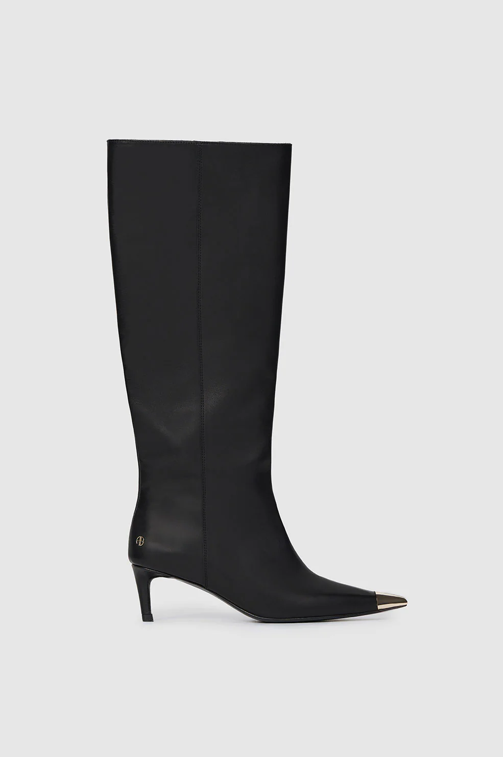 3638-tall-nina-boots-with-metal-toe-cap-black-1.webp Tall Nina Boots With Metal Toe Cap - Black