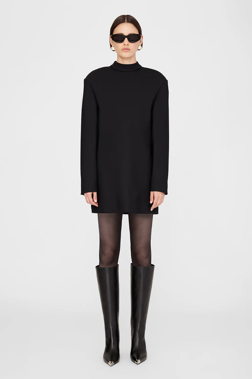 3638-tall-nina-boots-with-metal-toe-cap-black-3.webp Tall Nina Boots With Metal Toe Cap - Black