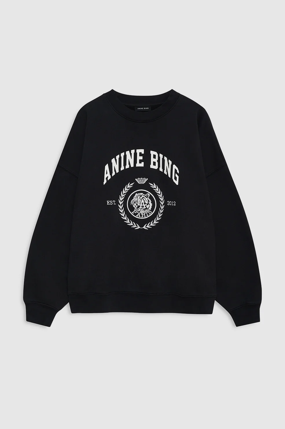 371-miles-sweatshirt-collegiate-vintage-black-3.webp Miles Sweatshirt Collegiate - Vintage Black