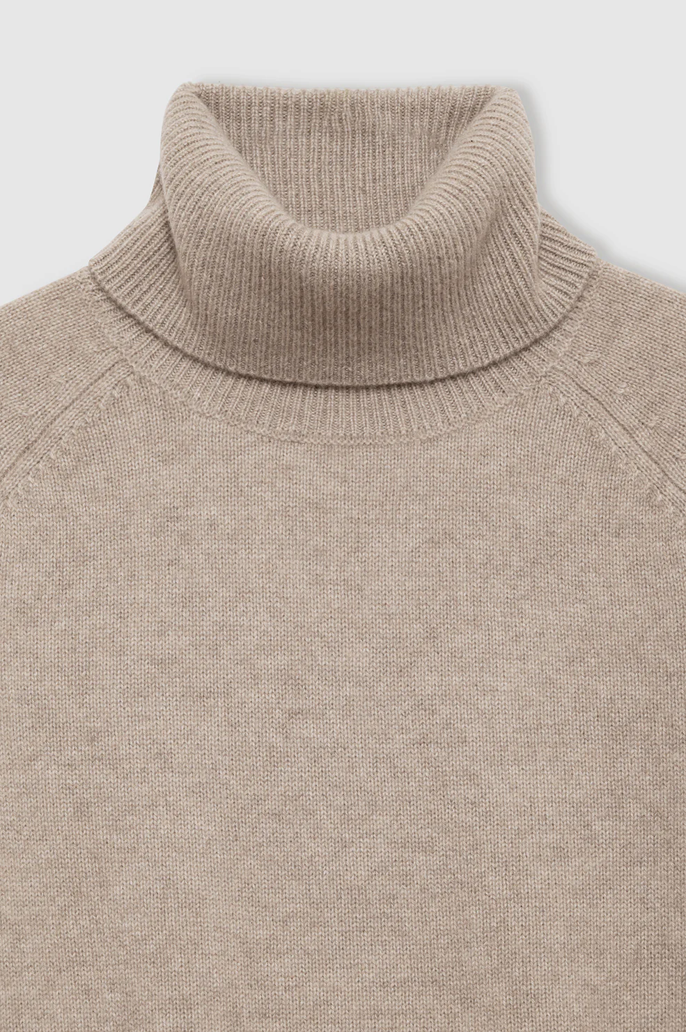 Jackson Turtleneck Sweater - Stone Melange