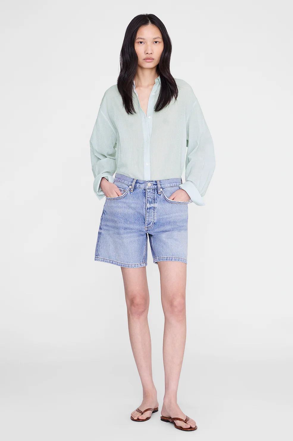 Delaney Short - Arbor Blue