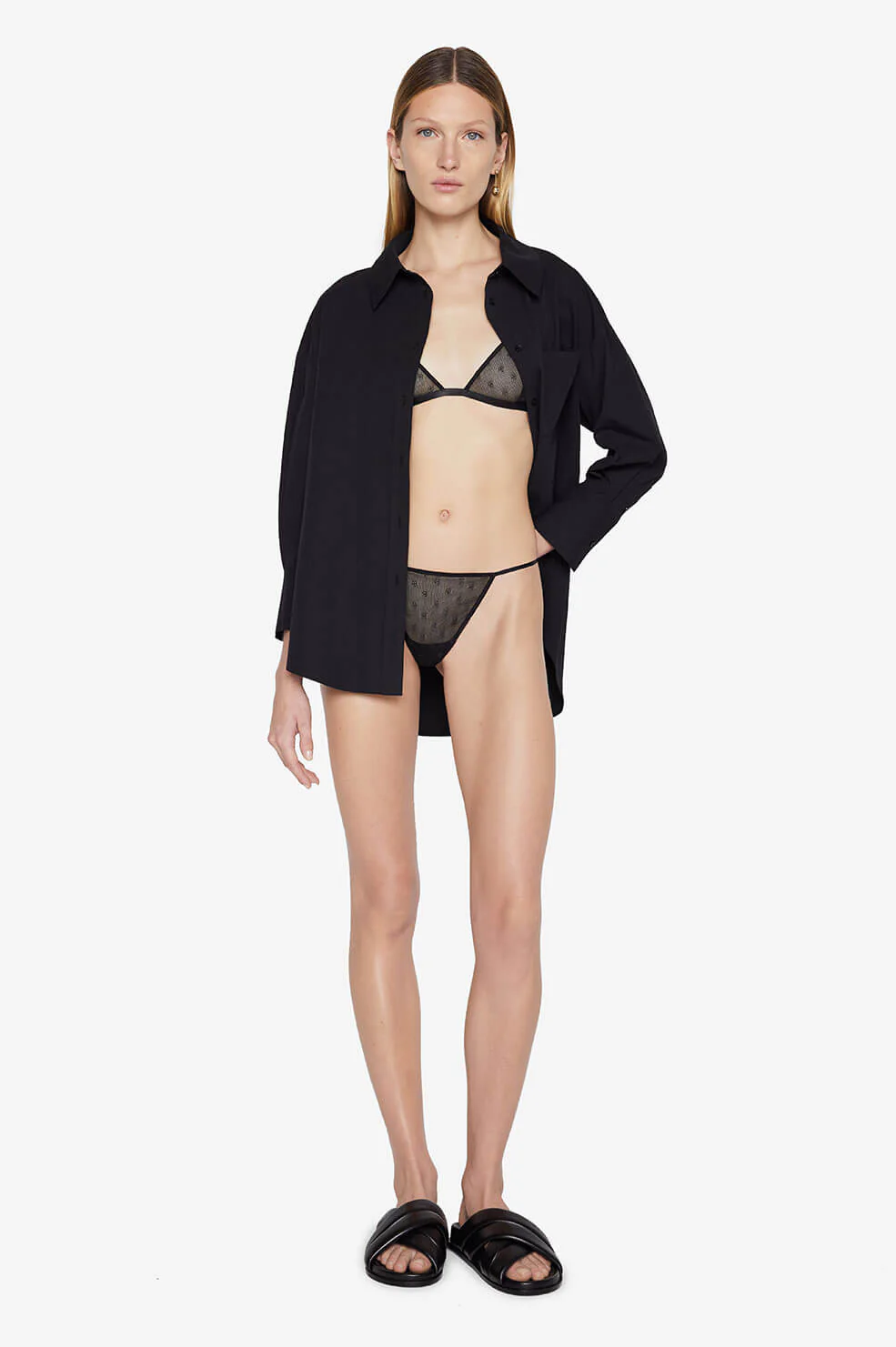 Nicole Bra - Black Monogram