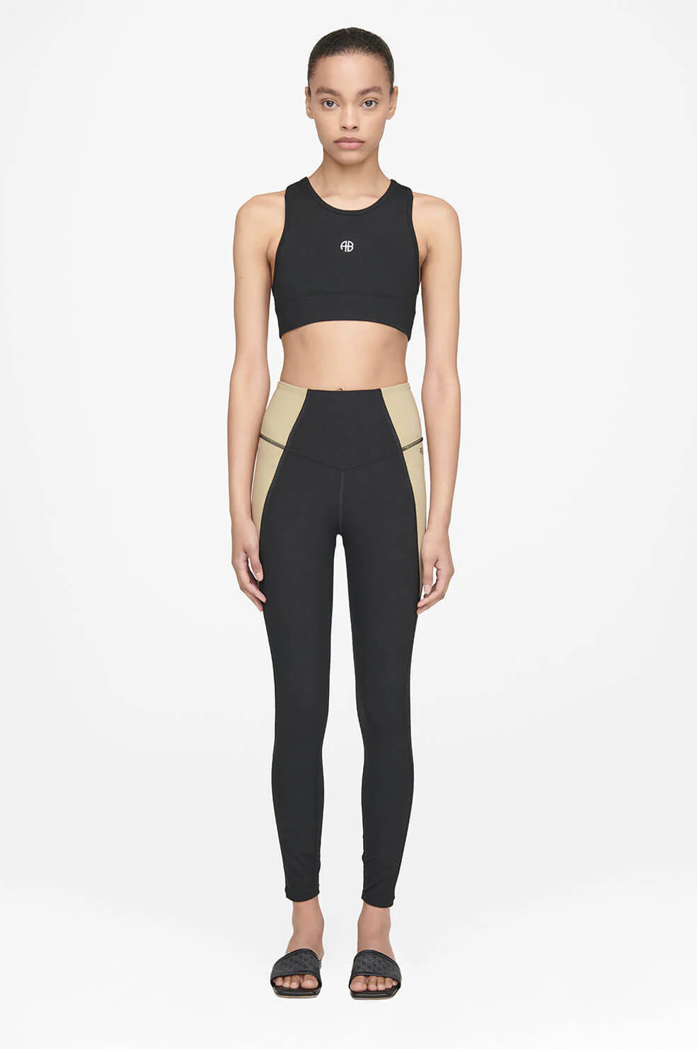 Blake Legging - Black And Tan