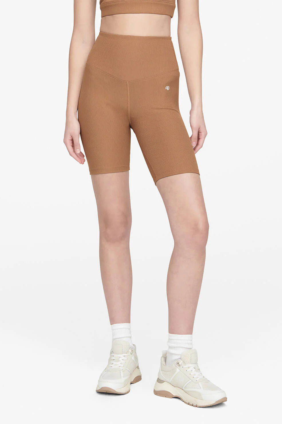 Blake Biker Short - Camel