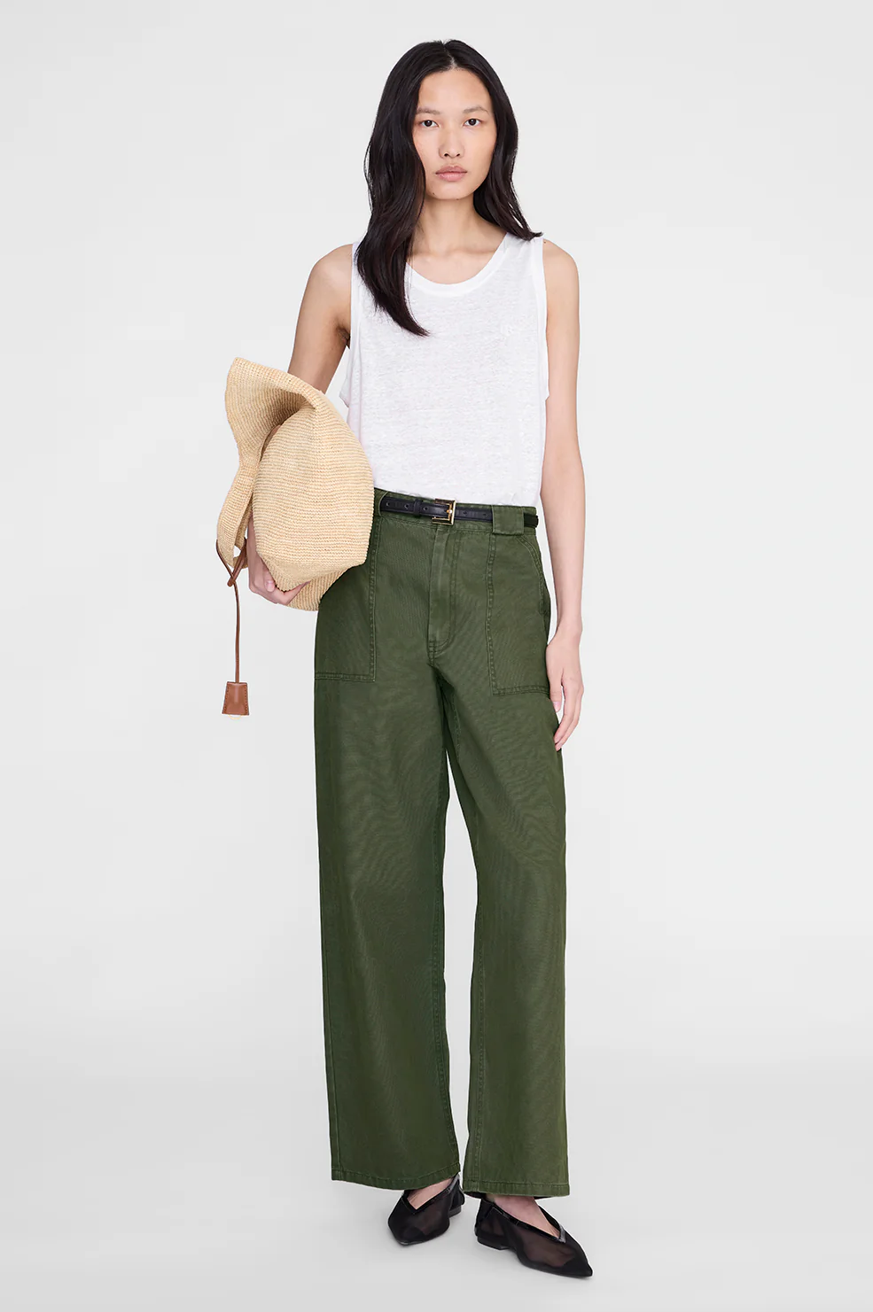 Grayson Pant - Army Green
