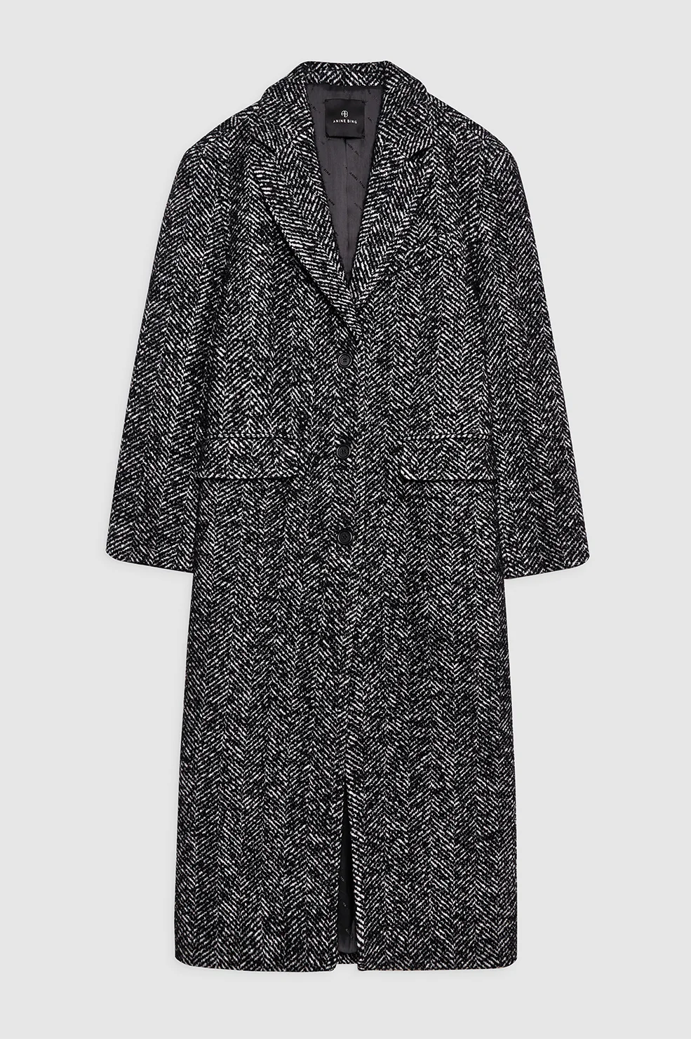 4052-quinn-coat-black-and-white-tweed-3.webp Quinn Coat - Black And White Tweed