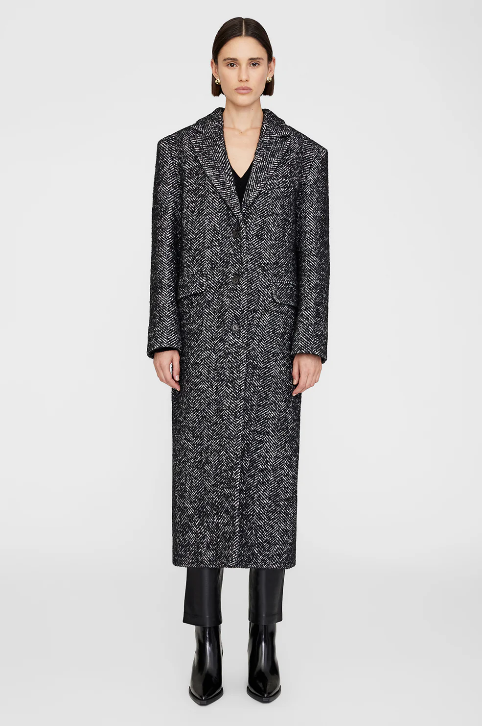 4052-quinn-coat-black-and-white-tweed-5.webp Quinn Coat - Black And White Tweed