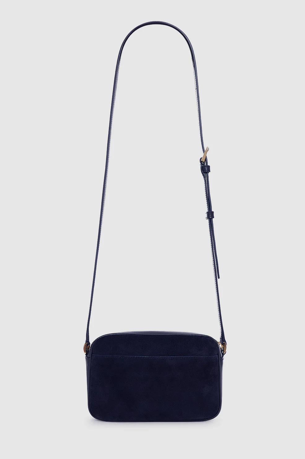 Elly Camera Bag - Navy Suede