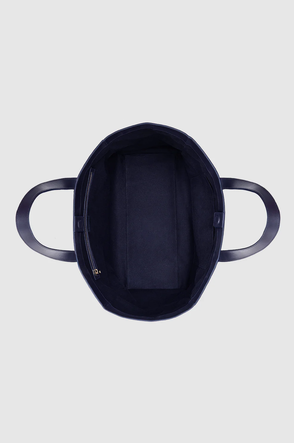 Medium Rio Tote - Navy Suede