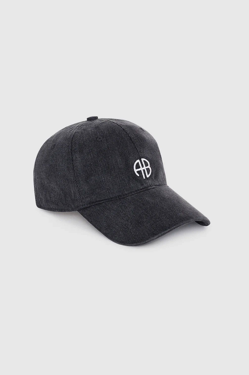 Jeremy Baseball Cap - Washed Smoke Grey